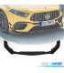 SPOILER LAME DE PARE-CHOCS AVANT MERCEDES W177 18- LOOK AMG A45 S NOIR