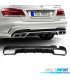 DIFFUSEUR ARRIÈRE MERCEDES W212 13-16 LOOK AMG E63 NOIR
