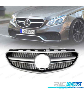 CALANDRE MERCEDES CLASSE E W212 14- LOOK AMG CHROMÉ