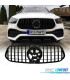 CALANDRE MERCEDES GLE W167 C167 COUPE 19- LOOK GT CAMÉRA NOIR BRILLANT