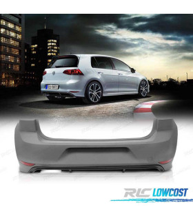 PARE-CHOCS ARRIÈRE VOLKSWAGEN VW GOLF 7 12-17 LOOK GTD