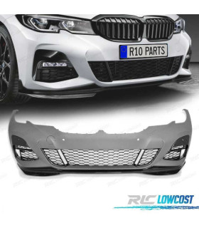PARE-CHOCS AVANT BMW G20 G21 19-22 LOOK M PERFORMANCE LÈVRE NOIR MAT PDC