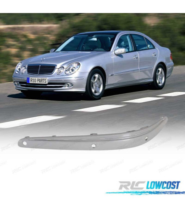 MOULURE PARE CHOCS MERCEDES W211 02-06 AVANT GAUCHE