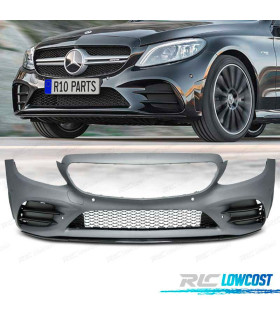 PARE-CHOCS FRONTAL MERCEDES CLASSE C W205 18-21 LOOK AMG