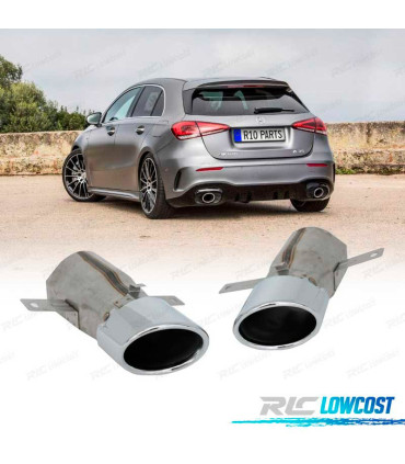 EMBOUT D´ÉCHAPPEMENT MERCEDES CLASSE A W177 18- LOOK A35 AMG