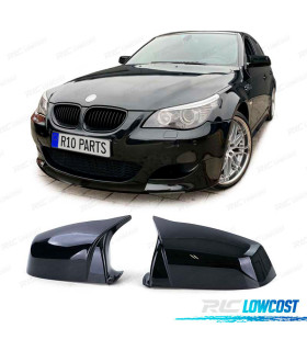 COQUES RÉTROVISEURS BMW E60 E61 LCI 07-10 LOOK M NOIR BRILLANT