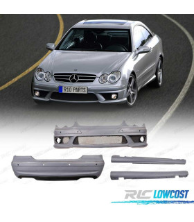 KIT CARROSSERIE MERCEDES CLK 200-500 W209 C209 02-09 LOOK AMG