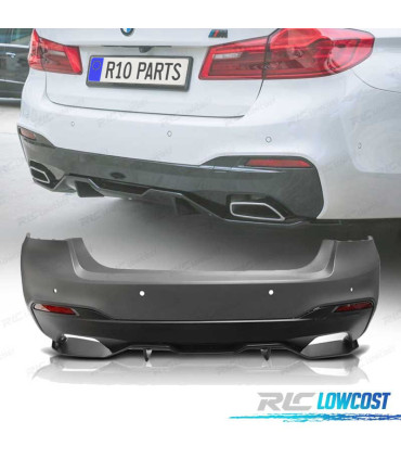 PARE CHOCS ARRIÈRE BMW G30 17-20 LOOK M PERFORMANCE PDC