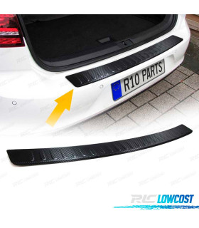 PROTECTION SEUIL COFFRE POUR SEAT LEON III ST 13- NOIR MAT