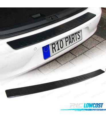 PROTECTION SEUIL COFFRE POUR MERCEDES CLASSE E W211 NOIR MAT