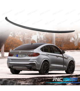 AILERON BECQUET LAME COFFRE LOOK M PERFORMANCE BMW X4 F26 CARBONE