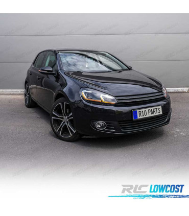 PHARES VOLKSWAGEN VW GOLF 6 08-13 LOOK ARGENT GOLF 7 DYNAMIQUES