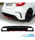 DIFFUSEUR MERCEDES CLASSE A W176 LOOK AMG A45 NOIR BRILLANT ROUGE