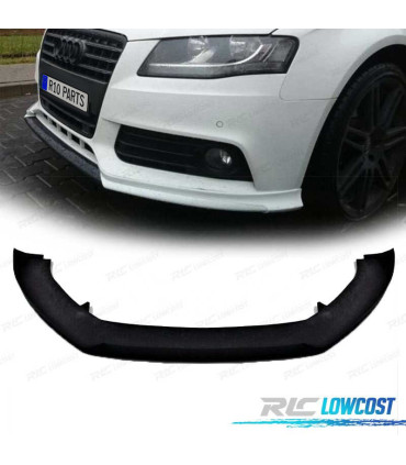 SPOILER LAME FRONTAL AUDI A4 B8 8K 07-11 LOOK RS4