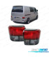 FEUX ARRIÈRE VOLKSWAGEN VW T4 TRANSPORTER ET CARAVELLE 90-03 ROUGE GRIS