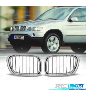 CALANDRES AVANT BMW X5 99-03 CHROMÉ