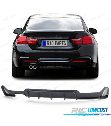 DIFFUSEUR BMW F32 F33 F36 LOOK M PERFORMANCE SORTIE DOUBLE GAUCHE