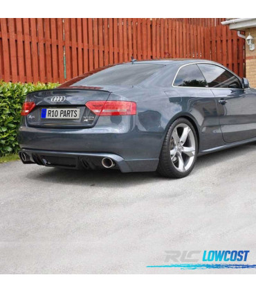 DIFFUSEUR AUDI A5 COUPÉ CABRIO 07-11 LOOK RS5