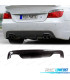 DIFFUSEUR BMW E60 03-10 LOOK M DOUBLE SORTIE CARBONE
