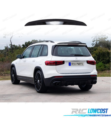 AILERON MERCEDES GLB X247 20- LOOK AMG NOIR BRILLANT