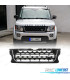 GRILLE POUR LAND ROVER DISCOVERY IV 15-17 NOIR BRILLANT CHROMÉ