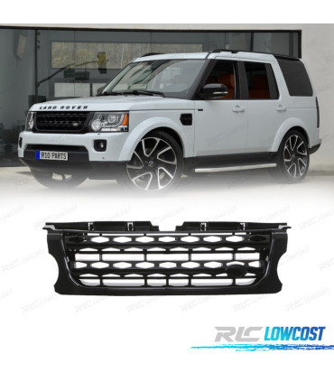 GRILLE LAND ROVER DISCOVERY IV 15-17 NOIR BRILLANT