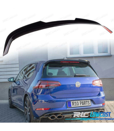 AILERON VOLKSWAGEN VW GOLF 7 13-20 LOOK R-LINE NOIR BRILLANT
