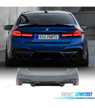 PARE-CHOCS ARRIÈRE BMW G30 17-20 LOOK M5 PDC 6
