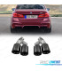 EMBOUTS D´ÉCHAPPEMENT BMW G30 G31 LCI 20-23 LOOK M5 NOIR