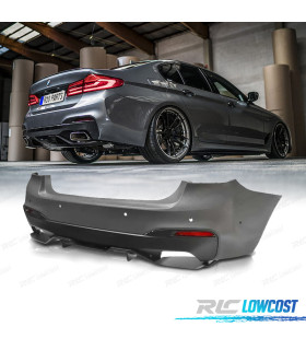 PARE-CHOCS ARRIÈRE BMW G30 17-19 LOOK M PERFORMANCE PDC 6