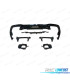 DIFFUSEUR BMW F44 LOOK M 235i + EMBOUTS D'ÉCHAPPEMENT NOIR BRILLANT