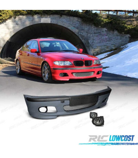 PARE CHOCS FRONTAL BMW E46 99-05 LOOK M + ANTIBROUILLARD