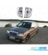 CLIGNOTANTS AVANT POUR MERCEDES W201 SÉRIE 190 82-93 CHROMÉ
