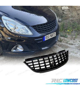 CALANDRE POUR OPEL CORSA D 07-11 LOOK OPC NOIR