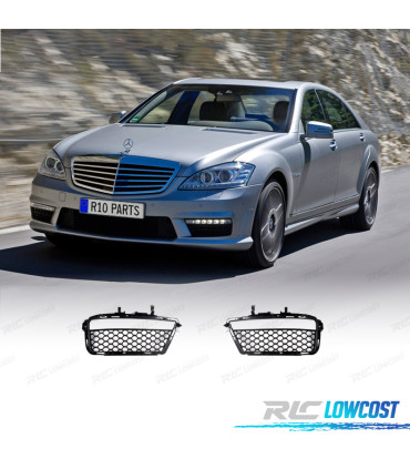 GRILLES DE BROUILLARD MERCEDES CLASSE S W221 05-12 LOOK AMG