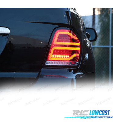 FEUX ARRIÈRE MERCEDES W164 05-08 BARRE LED ROUGE CLAIR
