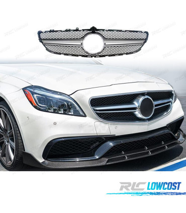 CALANDRE MERCEDES CLS C218 W218 X218 14-18 LOOK AMG CHROME