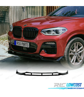 SPOILER LAME BMW X4 G02 18-21 LOOK M NOIR BRILLANT