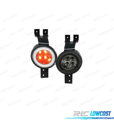 CLIGNOTANTS POUR MINI COOPER R50 R52 R53 01-06 DAYLIGHT LED FUMÉ