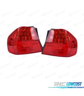 FEUX ARRIÈRE POUR BMW E90 BERLINE 08-11 LED ROUGE