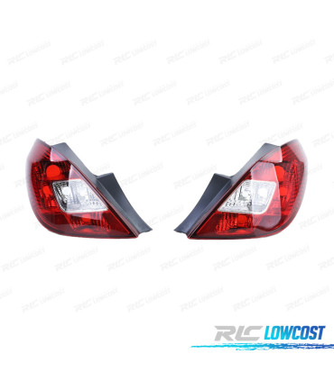 FEUX ARRIÈRE OPEL CORSA D 06- ROUGE BLANC