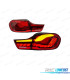 FEUX ARRIÈRE FULL LED BMW F32 F33 F36 LIGHT BAR OLED FOND ROUGE
