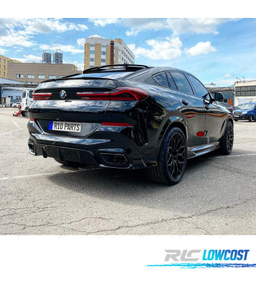 KIT CARROSSERIE BMW X6 G06 20-21 LOOK BLACK KNIGHT NOIR BRILLANT