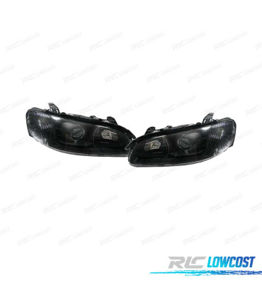 PHARES POUR OPEL OMEGA 94-99 FOND NOIR