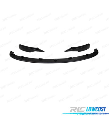 SPOILER LAME FRONTAL BMW E90 LCI 09-12 LOOK M PERFORMANCE NOIR BRILLANT