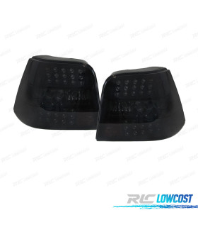 FEUX ARRIÈRE POUR VOLKSWAGEN VW GOLF 4 97-03 LED FUMÉ