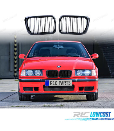 CALANDRE BMW E36 96-99 LOOK M NOIR BRILLANT