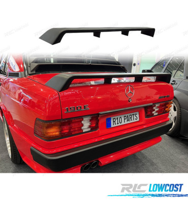 AILERON BECQUET LAME COFFRE MERCEDES 190 W201 83-87 LOOK EVO 1 AMG
