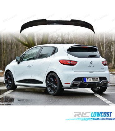 AILERON BECQUET TOIT RENAULT CLIO 4 16-19 NOIR BRILLANT