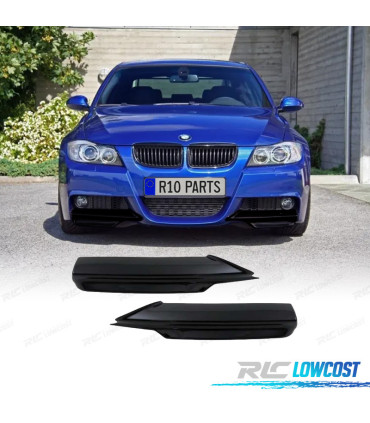 SPLITTERS PARE-CHOCS BMW E90 05-08 LOOK M PERFORMANCE NOIR MAT